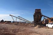 equipment and machinery for production of crushed rock aggregate